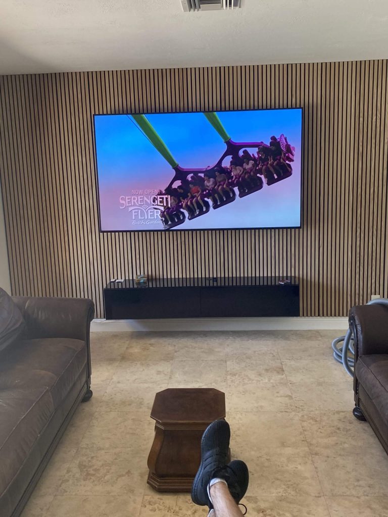 Cozy Room with Acoustic Wall Panels