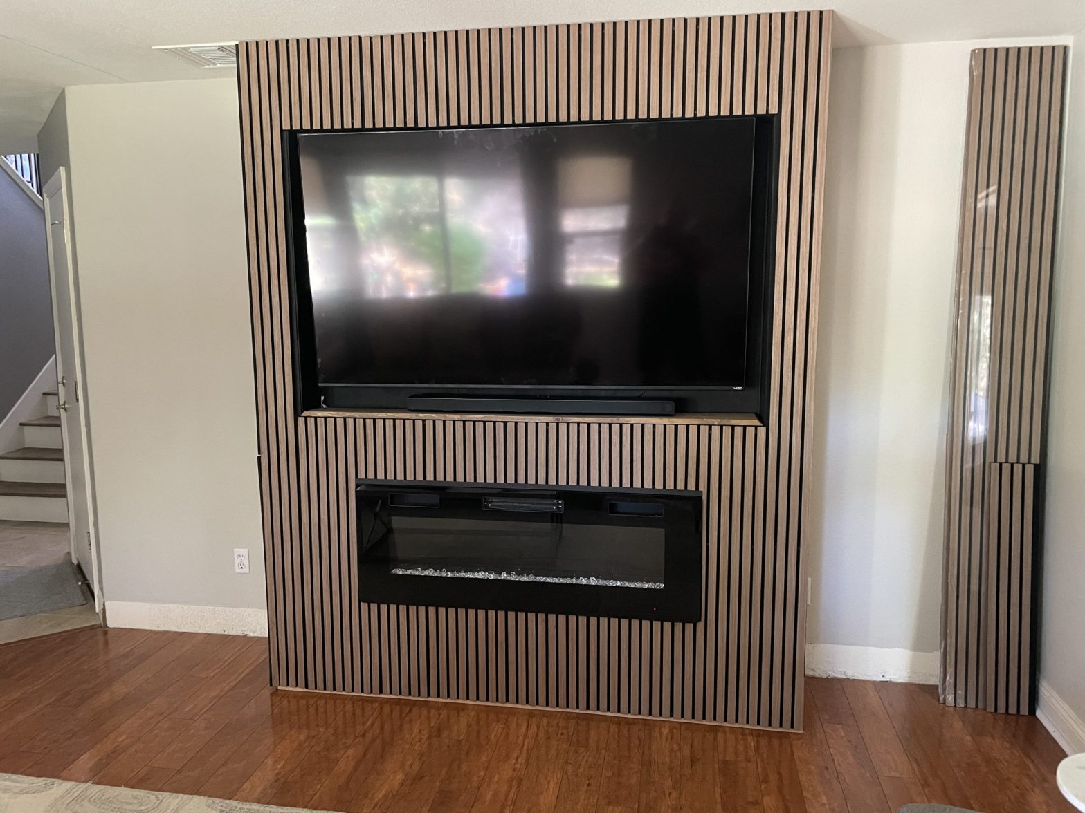 DIY Wood Accent Wall