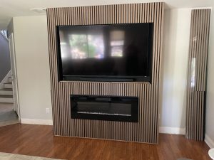 DIY Wood Accent Wall