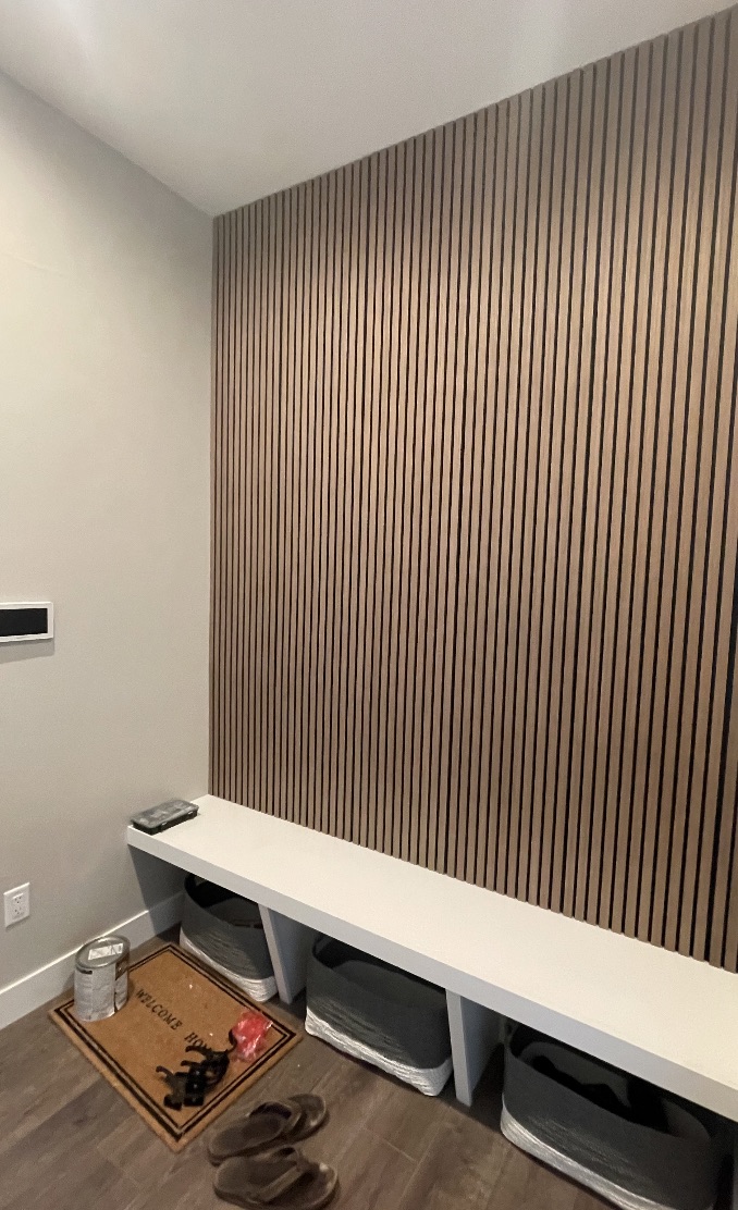 Effective Acoustic Slat Panels