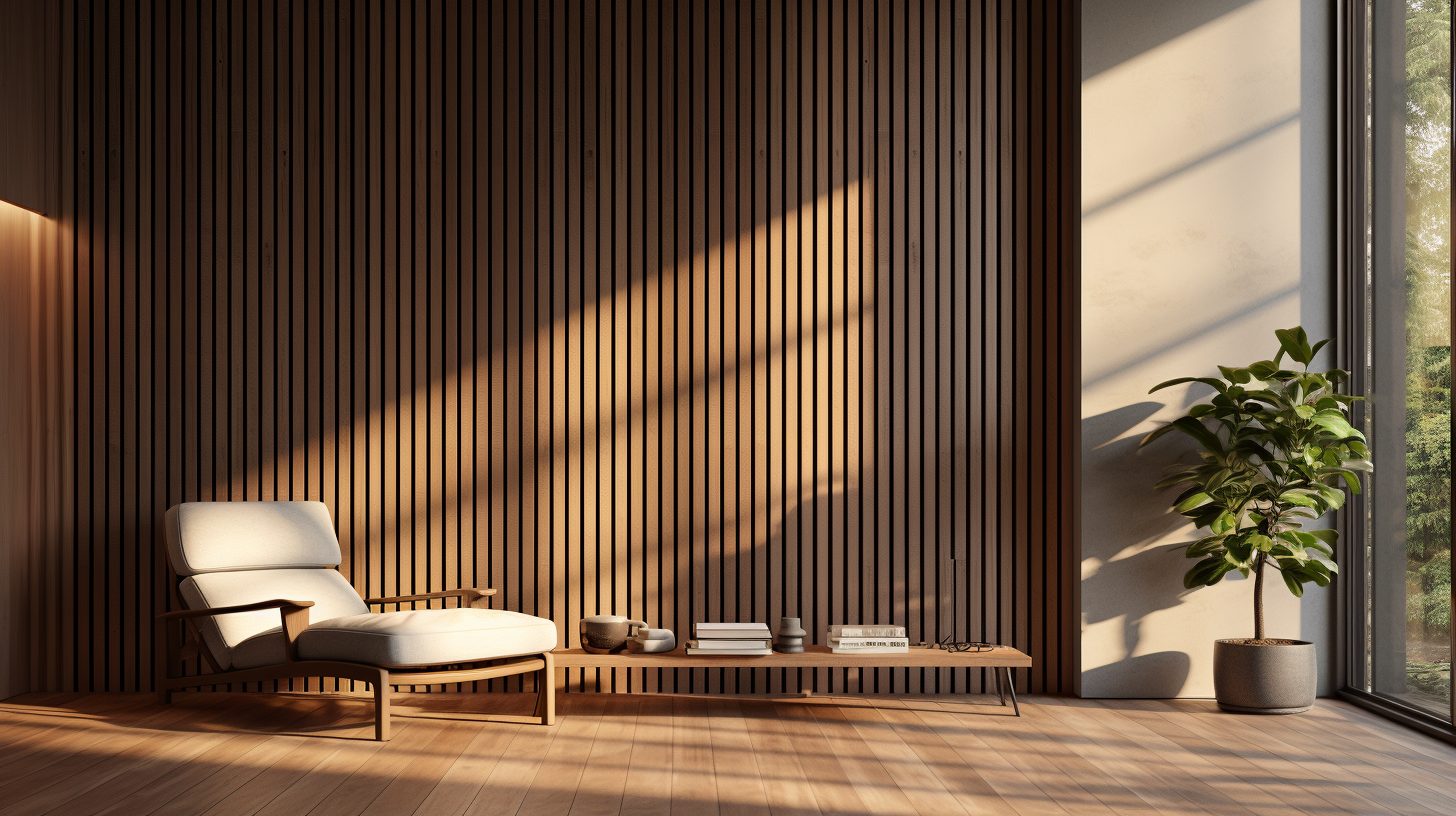 Make a Statement with Wood Panel