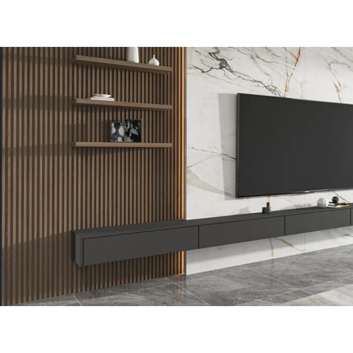 Open Spaces with Wood Panel