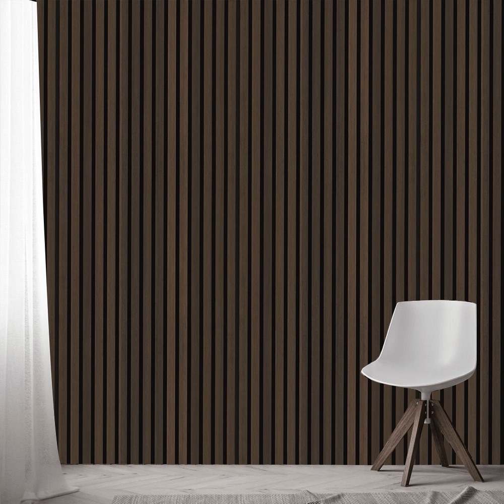 Peel-and-Stick Wood Wall Panels