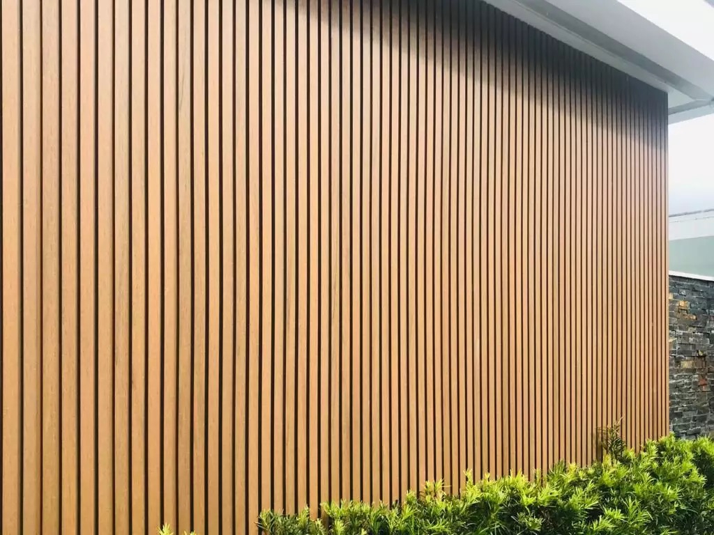Wood Panel Walls for a Boutique