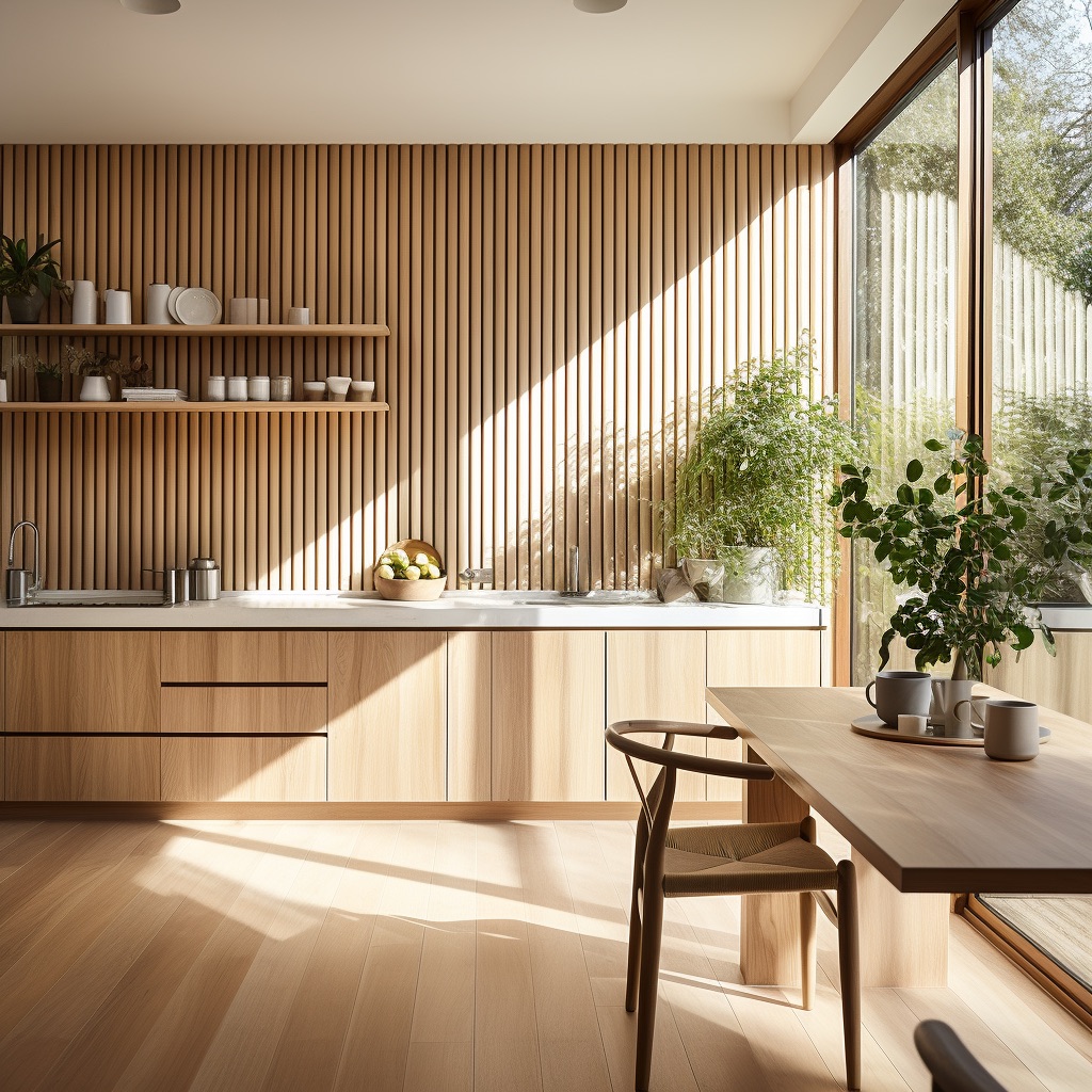 Wood Panels for Kitchens and Bathrooms