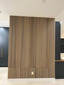 Blank Walls With Wood Panel